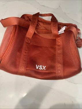 VSX Rust Orange Mesh Gym Bag